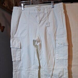 Canyon River Blues  Convertible Cargo Pants Capris Size 10 2-in-1 Multi Pocket